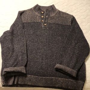 Quarter button up sweater Hagger brand